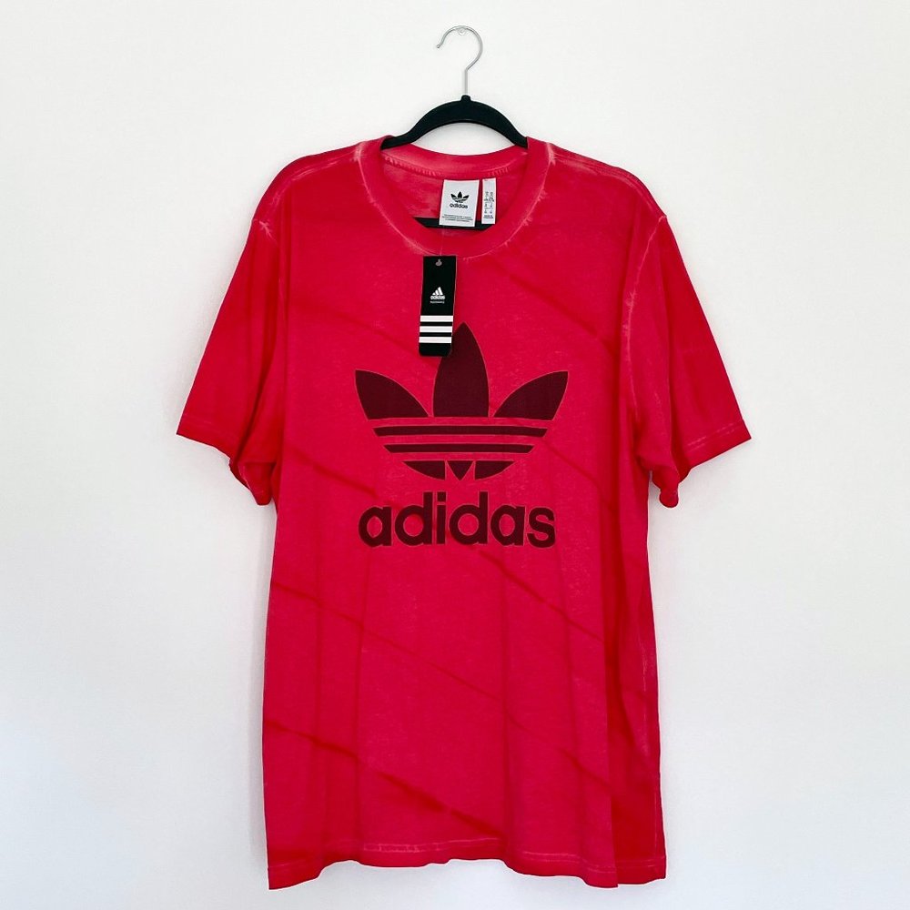 NWT adidas Originals Tie Dye Trefoil Tee